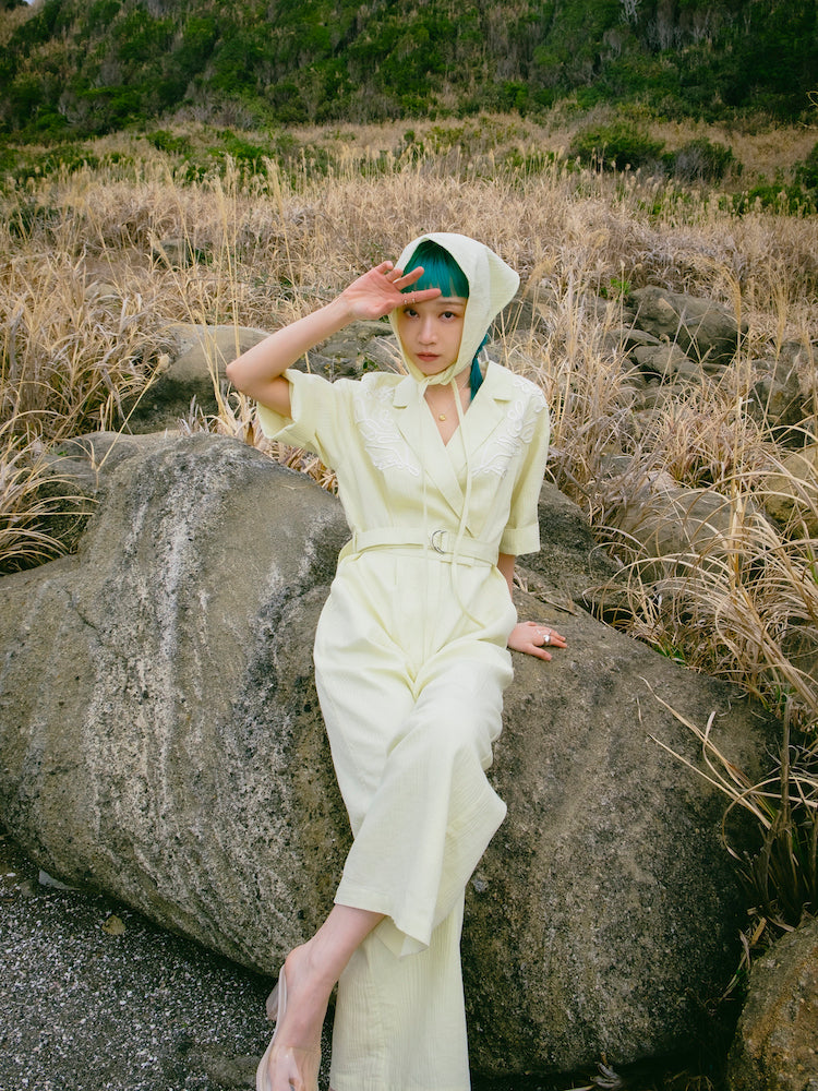 モデル身長：167cm / カラー：LightYellow