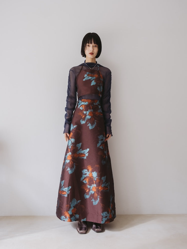 モデル身長：166cm / カラー：Brown