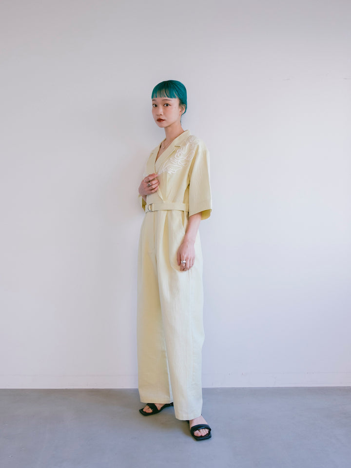 モデル身長：167cm / カラー：LightYellow