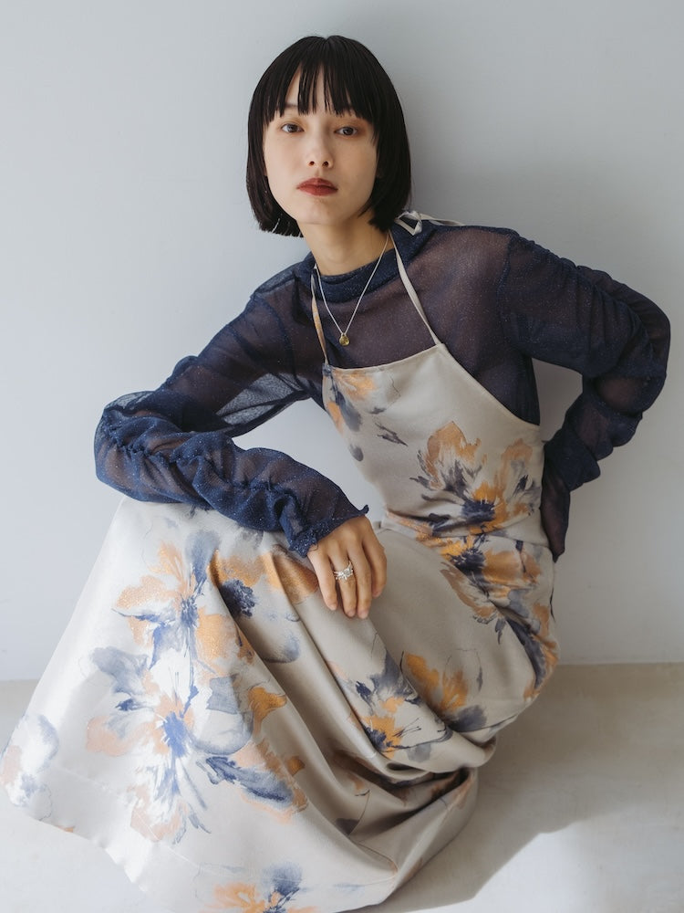 モデル身長：166cm / カラー：Ivory