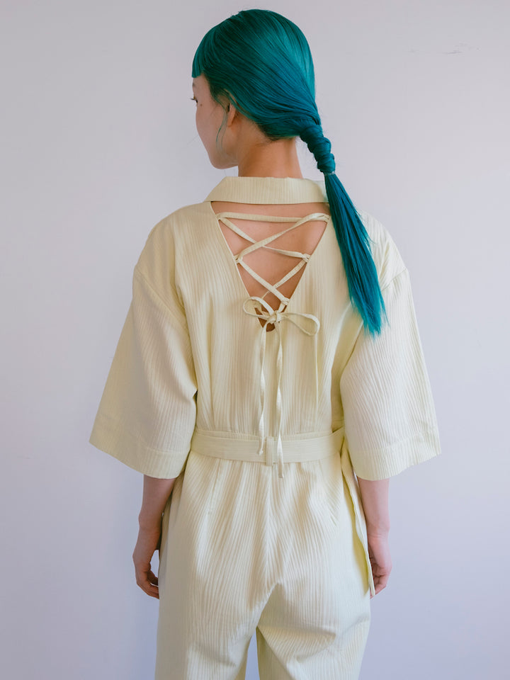 モデル身長：167cm / カラー：LightYellow