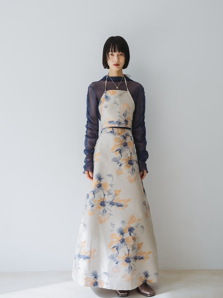 モデル身長：166cm / カラー：Ivory / 着用サイズ：Mサイズ