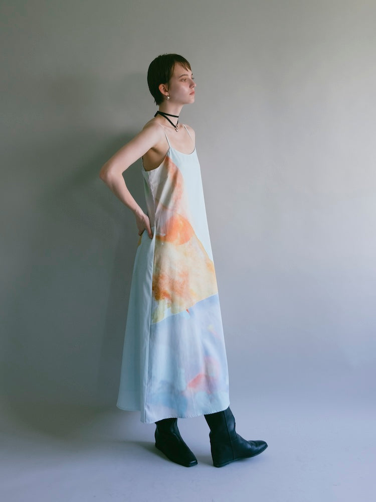 Art Print 2piece Dress｜アートプリントツーピースドレス – MARTE