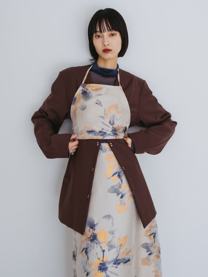 モデル身長：166cm / カラー：Ivory