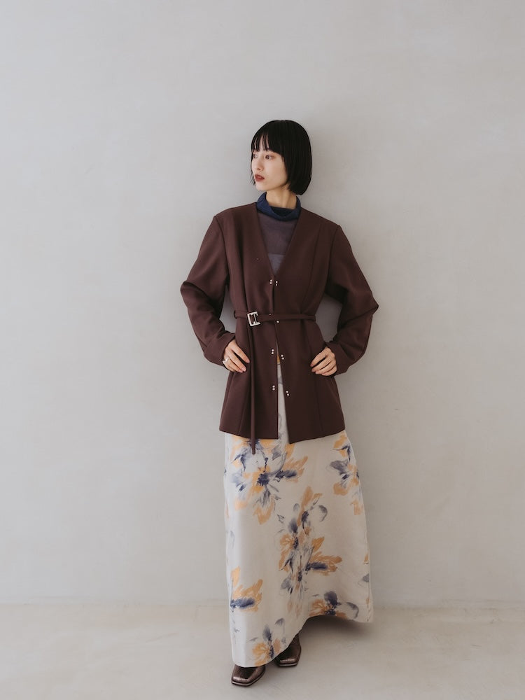 モデル身長：166cm / カラー：Brown