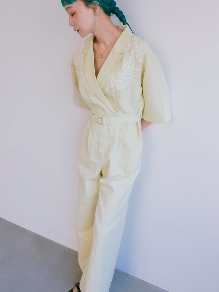 モデル身長：167cm / カラー：LightYellow