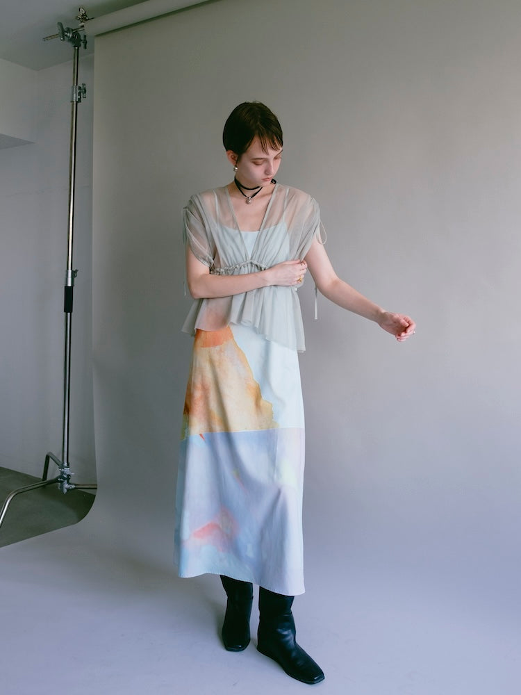 Art Print 2piece Dress｜アートプリントツーピースドレス – MARTE