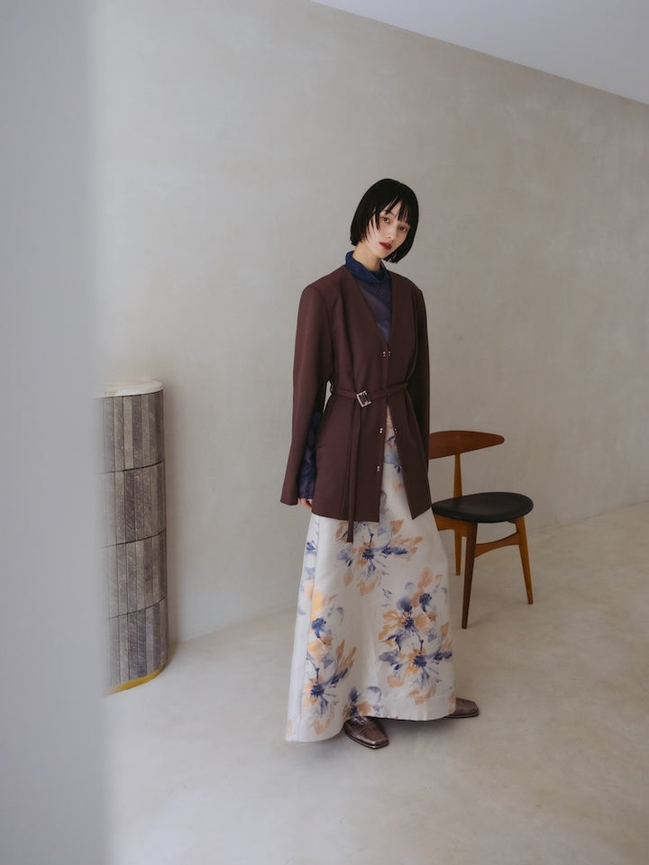 モデル身長：166cm / カラー：Brown