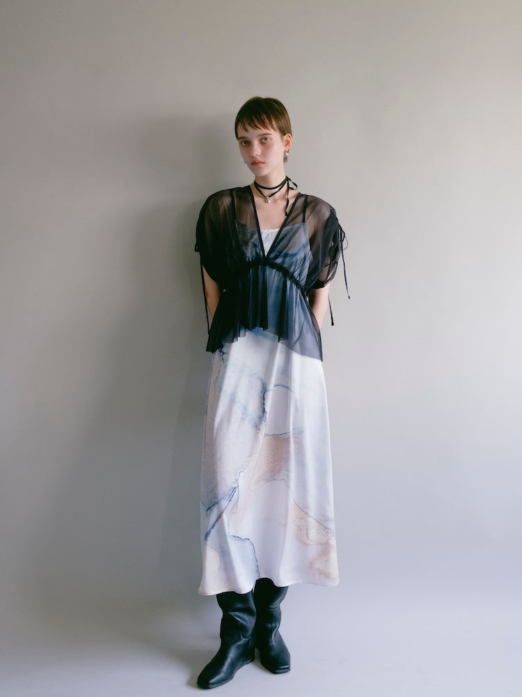 Art Print 2piece Dress｜アートプリントツーピースドレス – MARTE