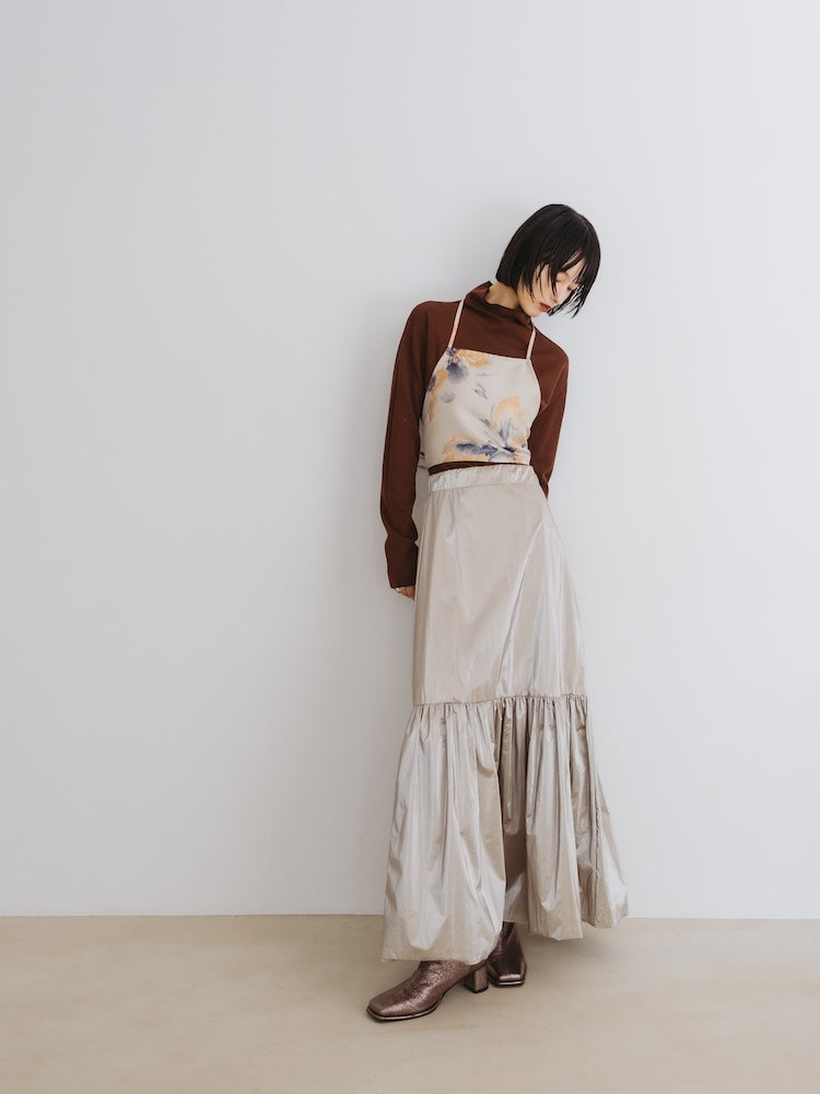 モデル身長：166cm / カラー：Ivory