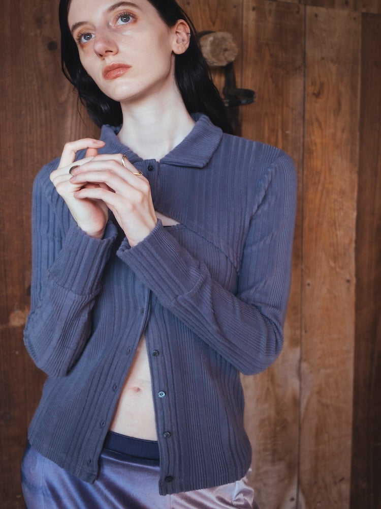モデル身長：175cm / カラー：BlueGray