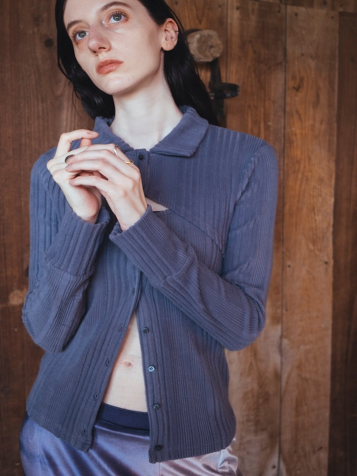 モデル身長：175cm / カラー：BlueGray