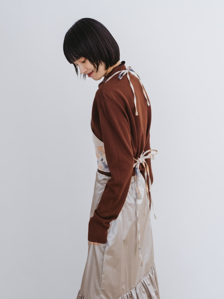 モデル身長：166cm / カラー：Ivory