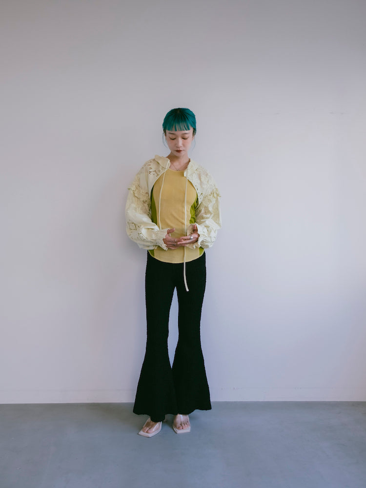 モデル身長：167cm / カラー：LightYellow