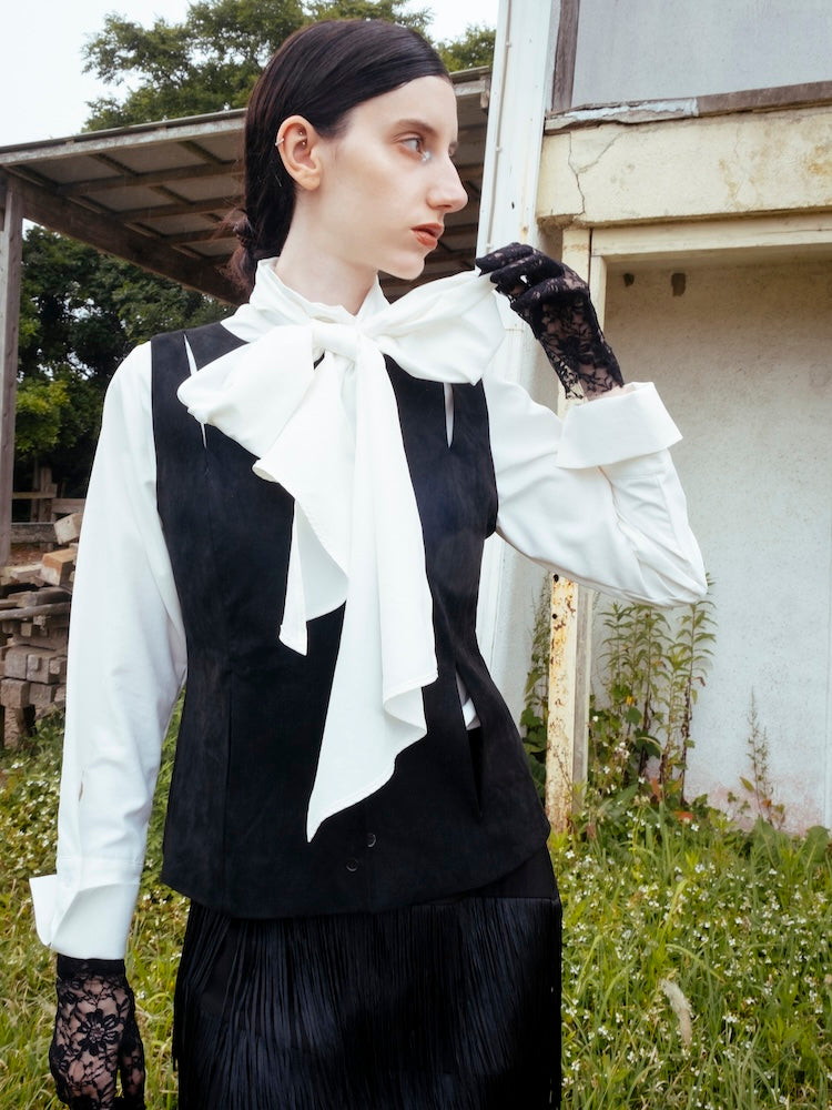 モデル身長：175cm / カラー：White