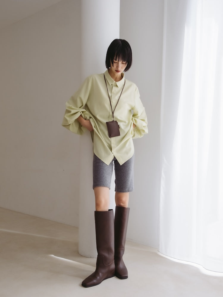 カラー：Brown / サイズ：S, M, L