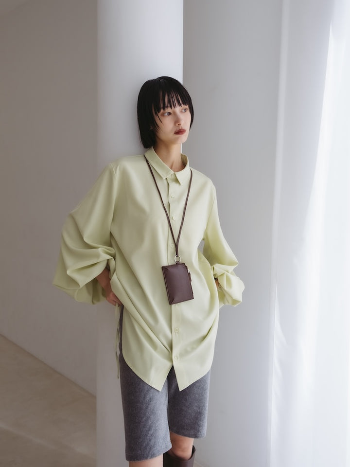 モデル身長：166cm / カラー：LightGreen