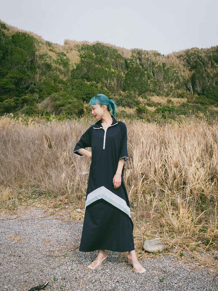 モデル身長：167cm / カラー：Navy