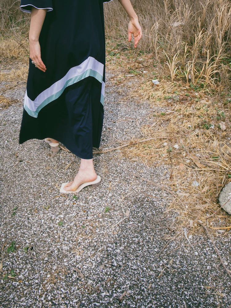 モデル身長：167cm / カラー：Navy