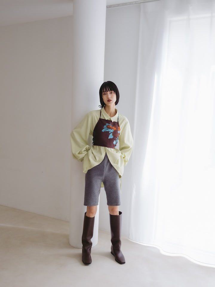 モデル身長：166cm / カラー：Brown