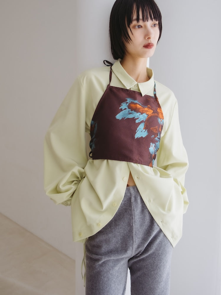 モデル身長：166cm / カラー：Brown