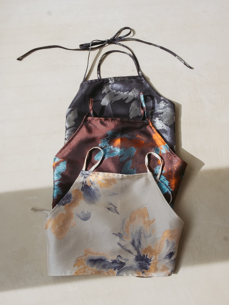 Flower Jacquard Bustier – MARTE