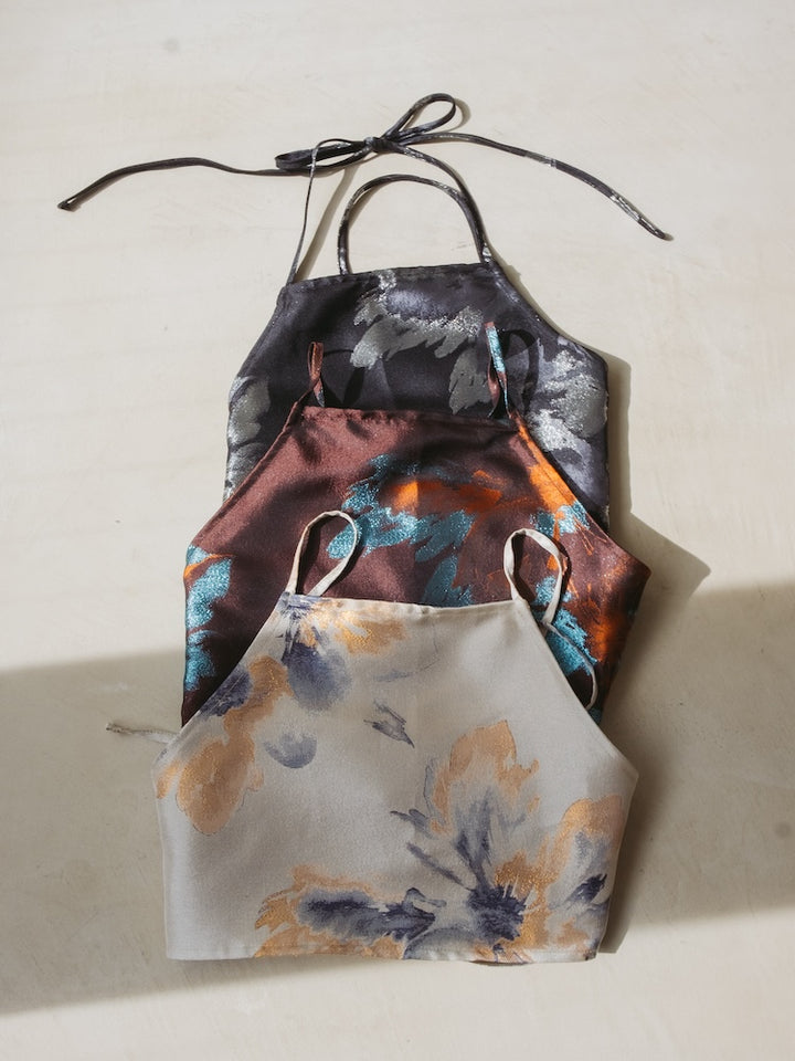 【12月13日(土) 12:00販売開始】Flower Jacquard Bustier