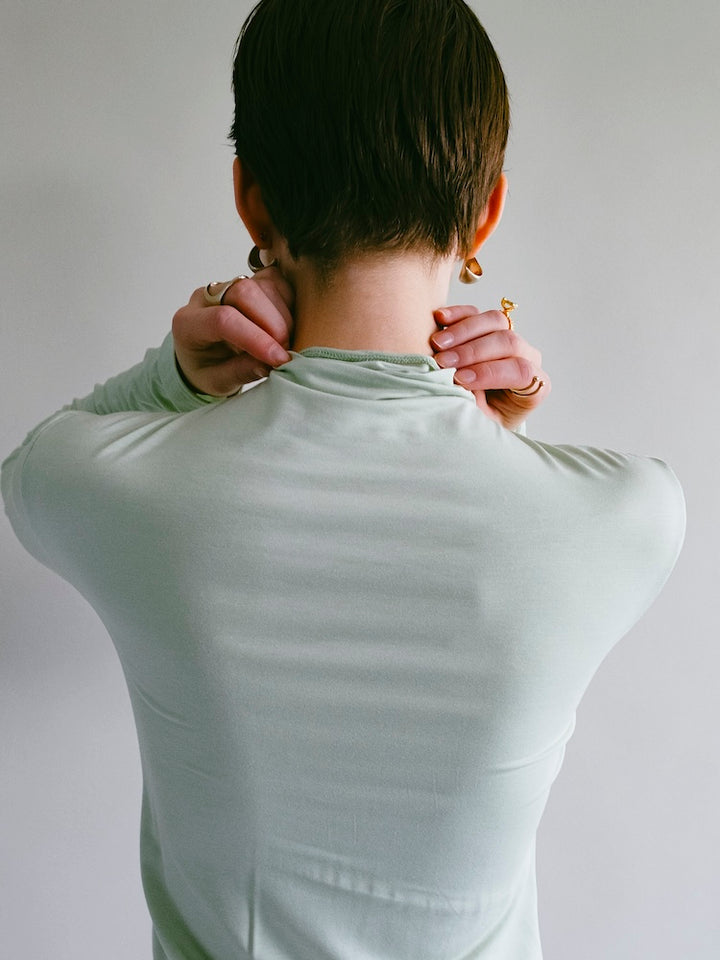 モデル身長：176cm / カラー：Mint