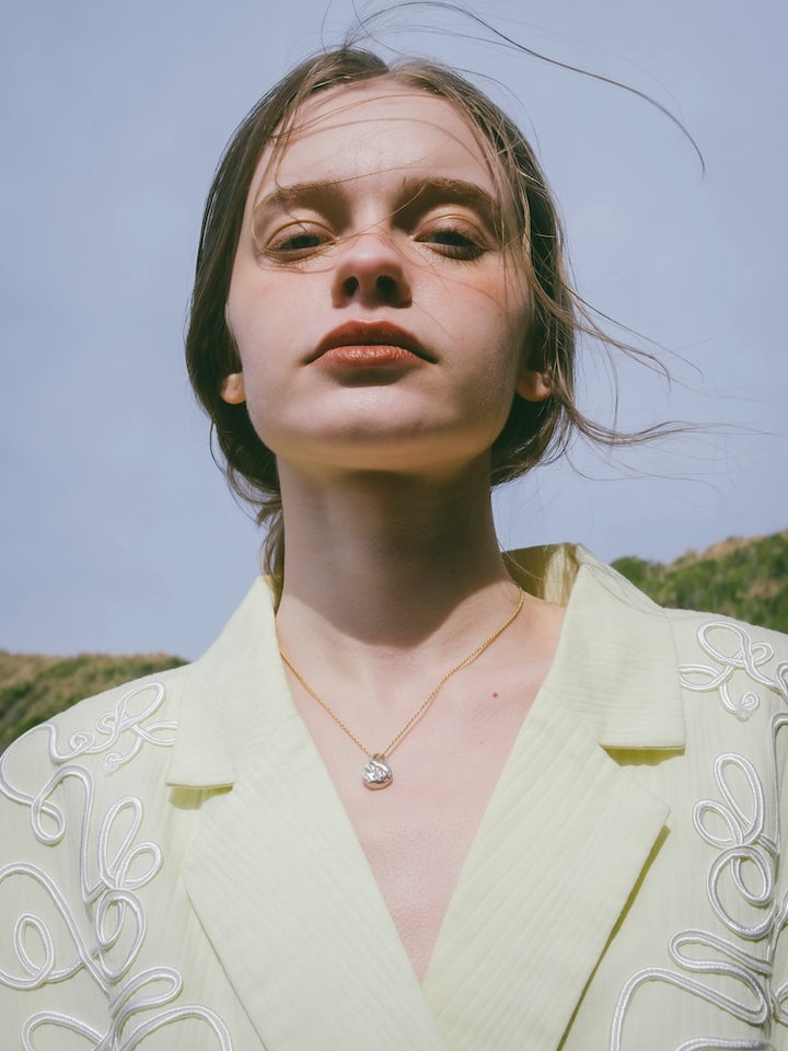 モデル身長：174cm / カラー：LightYellow