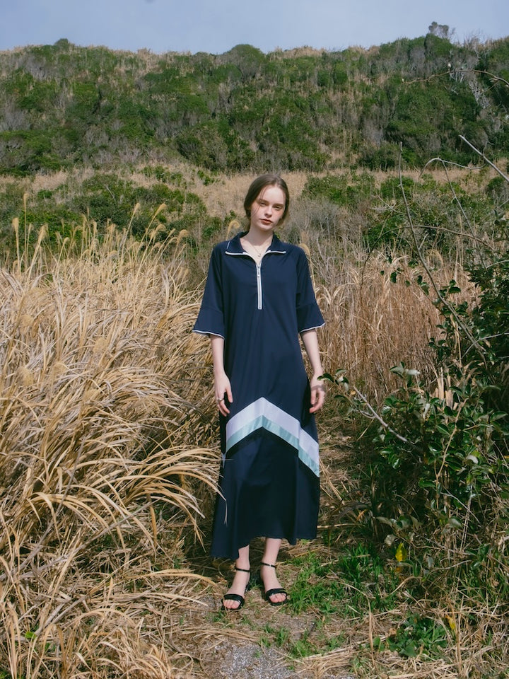 モデル身長：174cm / カラー：Navy