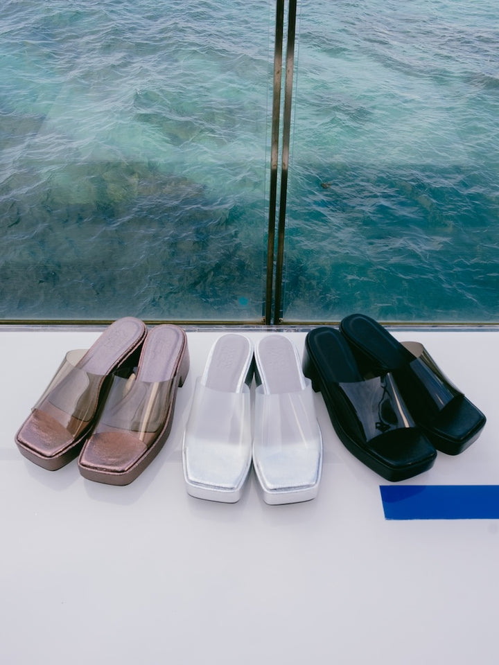 【WEB限定】Clear Sandals