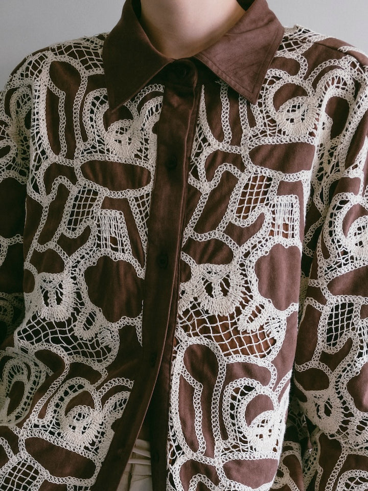 モデル身長：176cm / カラー：Brown