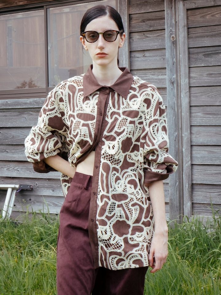 モデル身長：175cm / カラー：Brown