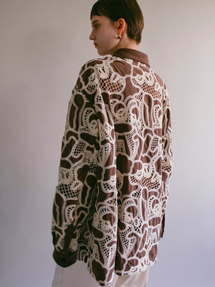 モデル身長：176cm / カラー：Brown