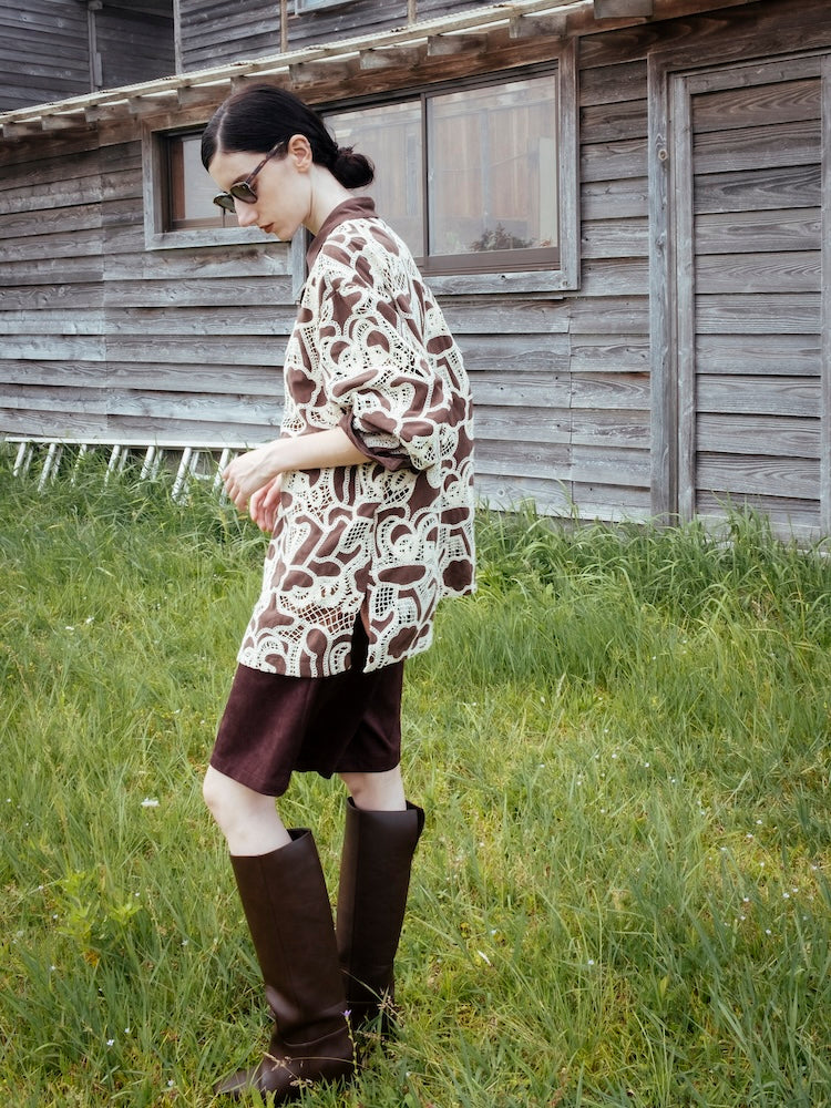 モデル身長：175cm / カラー：Brown