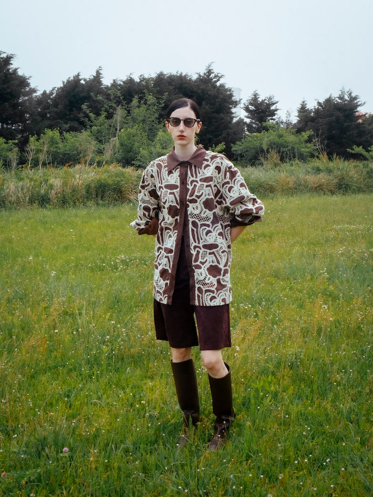 モデル身長：175cm / カラー：Brown