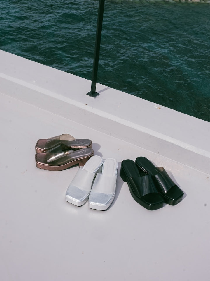 【WEB限定】Clear Sandals