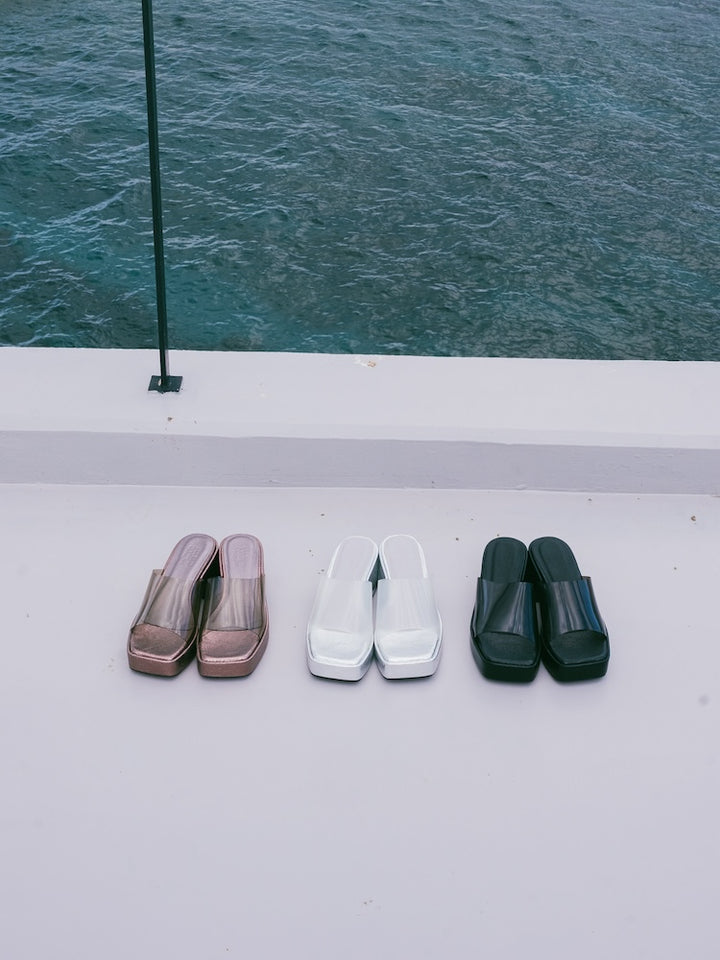 【WEB限定】Clear Sandals