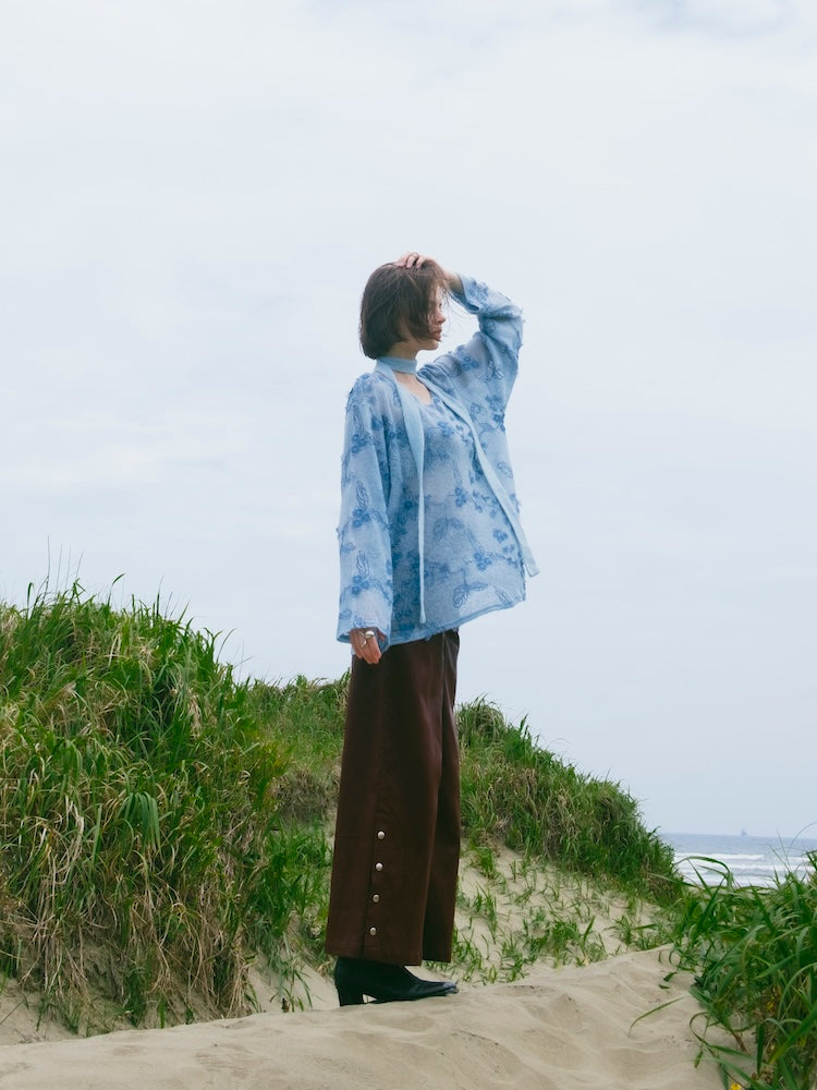 モデル身長：176cm / カラー：RedBrown