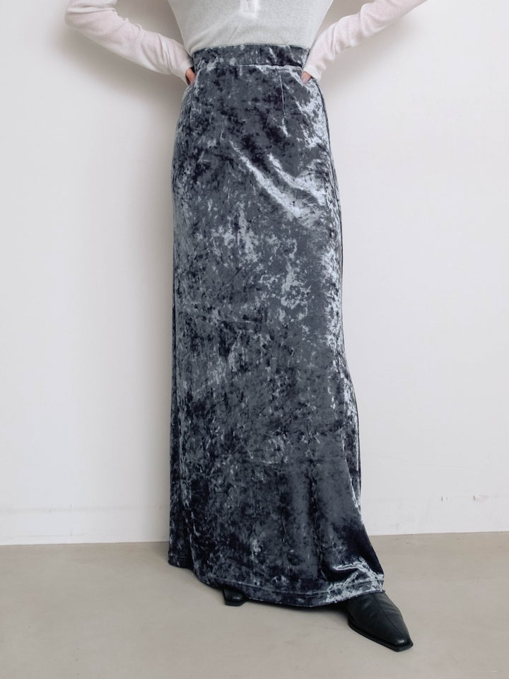 モデル身長：156cm / カラー：BlueGray / 着用サイズ：Mサイズ