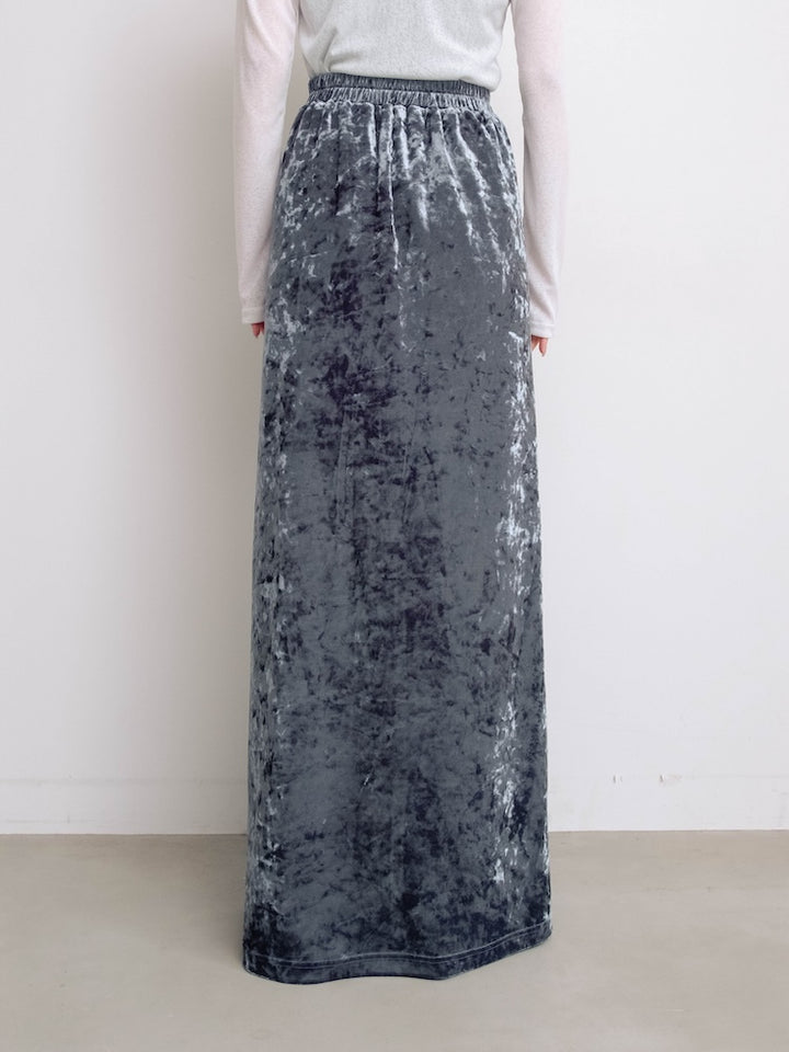 モデル身長：156cm / カラー：BlueGray / 着用サイズ：Mサイズ