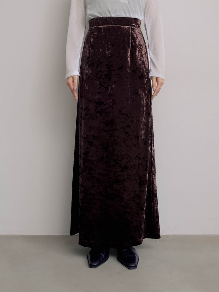 モデル身長：156cm / カラー：Brown / 着用サイズ：Sサイズ