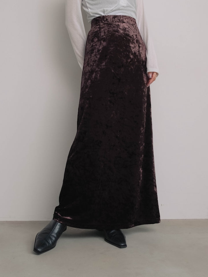 モデル身長：156cm / カラー：Brown / 着用サイズ：Sサイズ