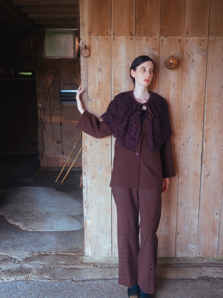 モデル身長：175cm / カラー：Brown