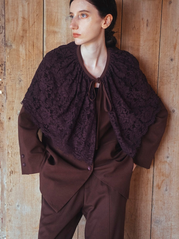 モデル身長：175cm / カラー：Brown