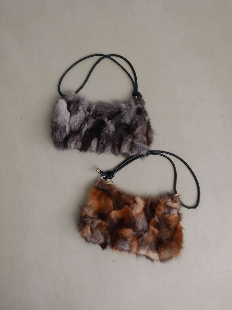 【10月3日(土) 12:00販売開始】Mix Faux Fur Bag