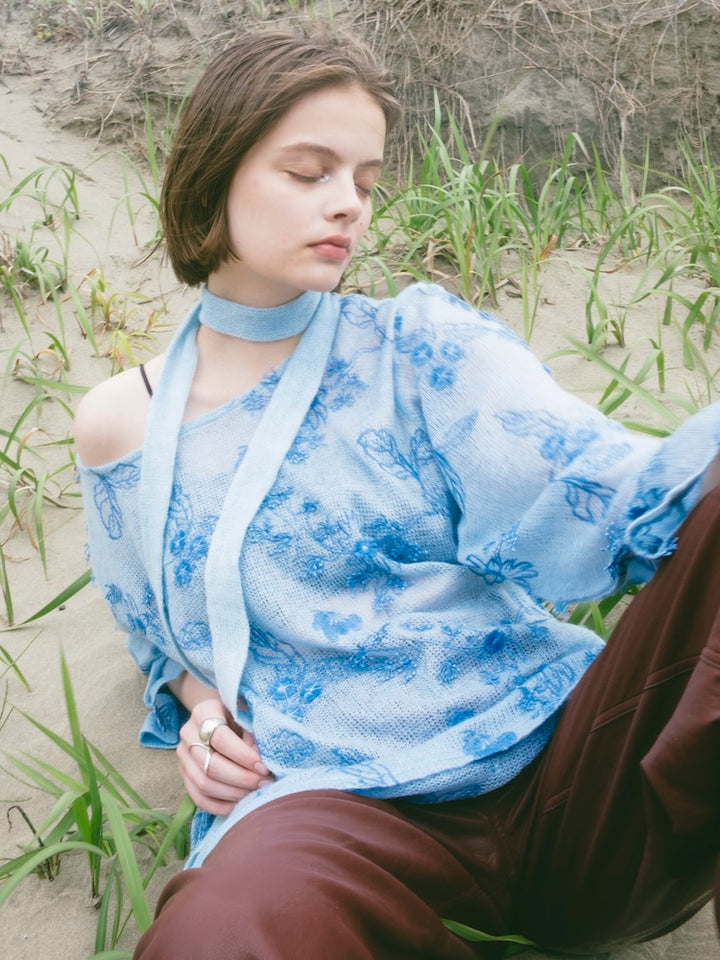 モデル身長：176cm / カラー：LightBlue