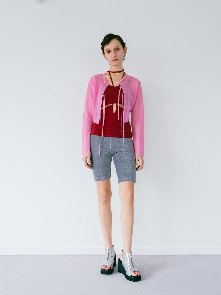 カーディガン グリッターシアーカーディガン レディース Glitter Sheer Cardigan｜グリッターシアーカーディガン – MARTE