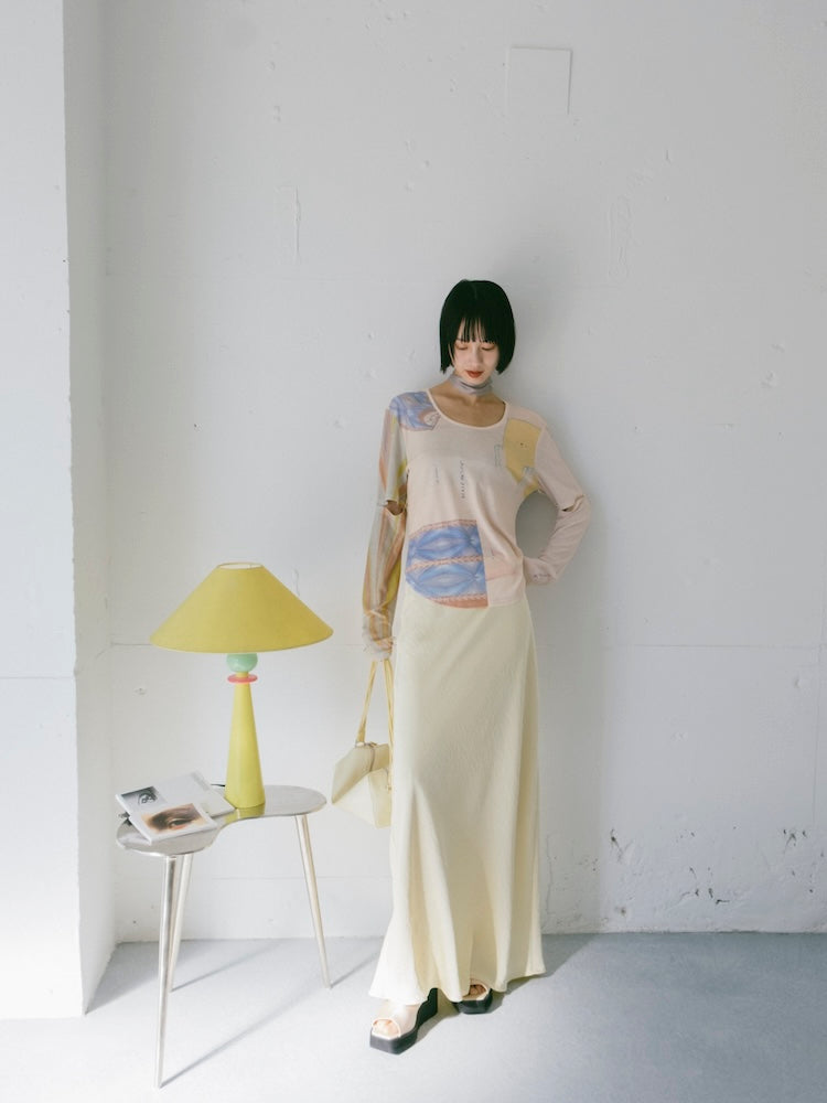 モデル身長：166cm / カラー：Yellow / モデル着用：Mサイズ