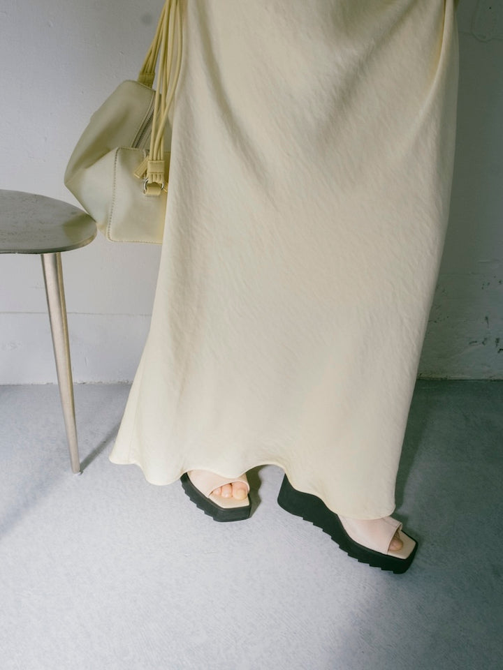 【26ss_EXB】Satin Skirt